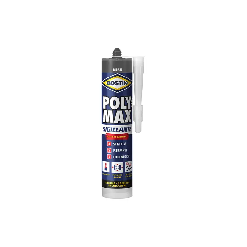 Foto 4: Sigillante Universale Bostik Poly Max 280 ml Elastico e Verniciabile per Interni ed Esterni