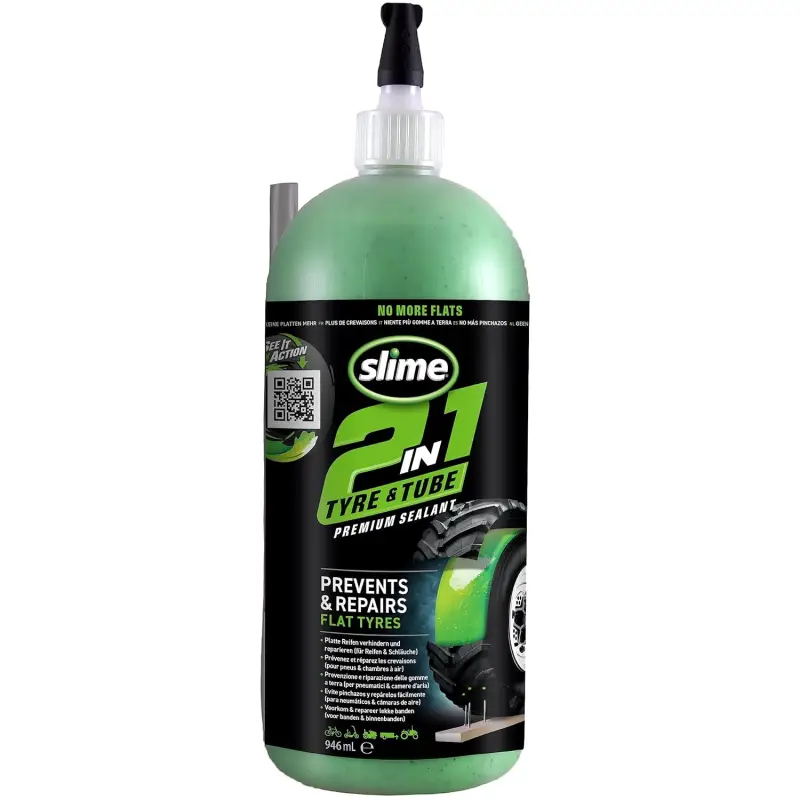 Foto 3: Slime Sigillante Antiforatura 2IN1 Tubeless e Camera d’Aria – Vari Formati