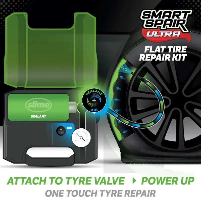 Foto 2: Slime Smart Repair Ultra Kit Ripara Pneumatici Van e SUV 12V