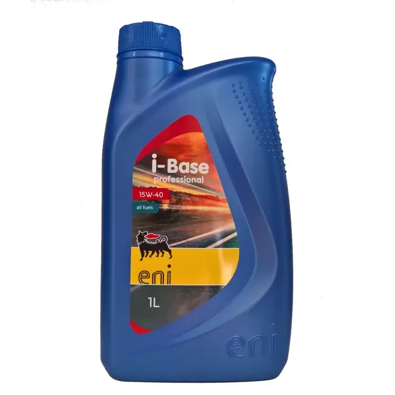Olio Motore ENI I-BASE PROFESSIONAL 15W-40 1L Lubrificante Multigrado API SL CF