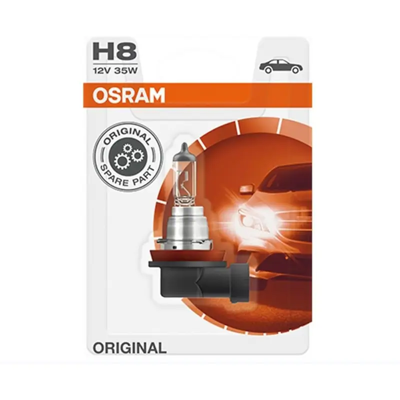 Lampadina H8 OSRAM Original Line 12V 35W PGJ19-1 Faro Profondità