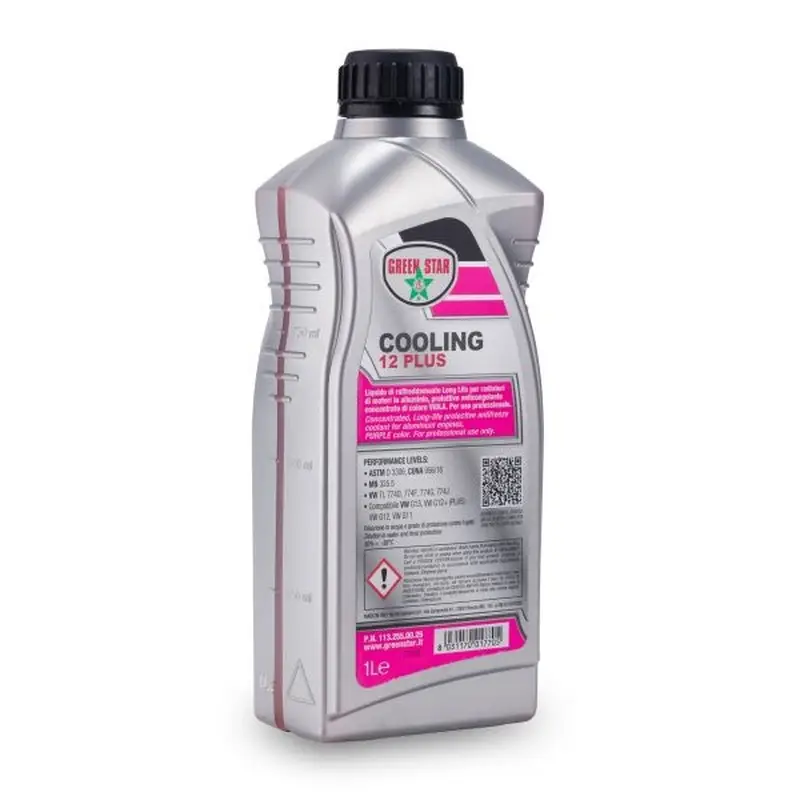 Liquido Radiatore Antigelo Viola OAT Concentrato Green Star 1 LT