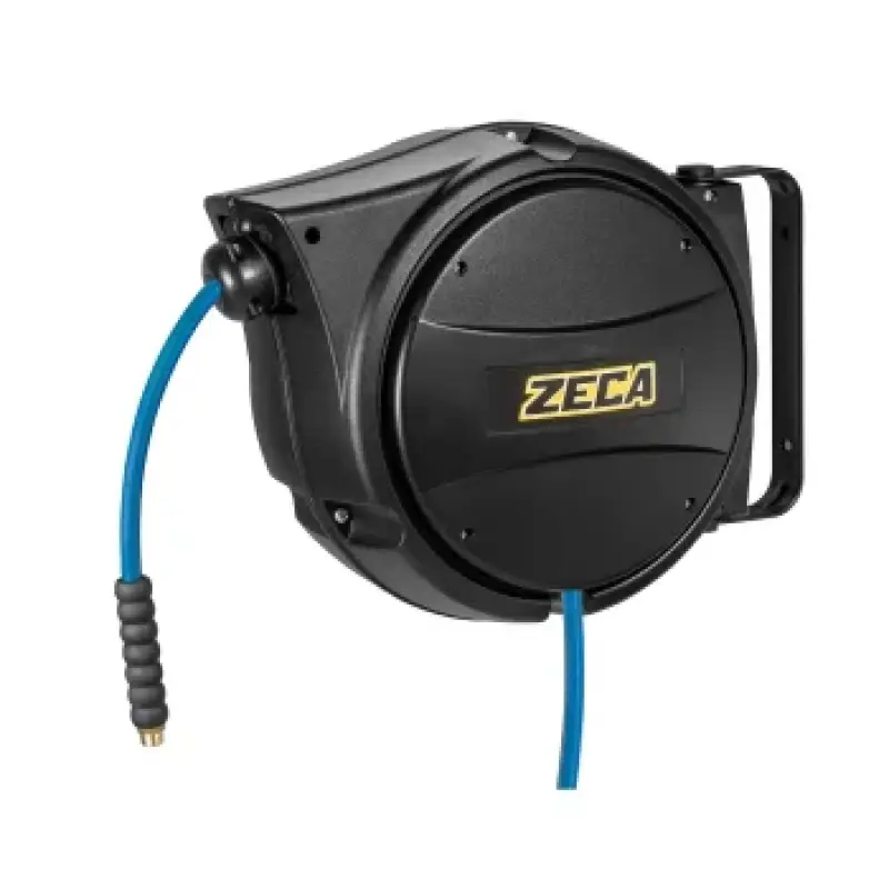 Avvolgitubo Automatico Aria Compressa ZECA AL81/8 B-Flex Total Black 8 m