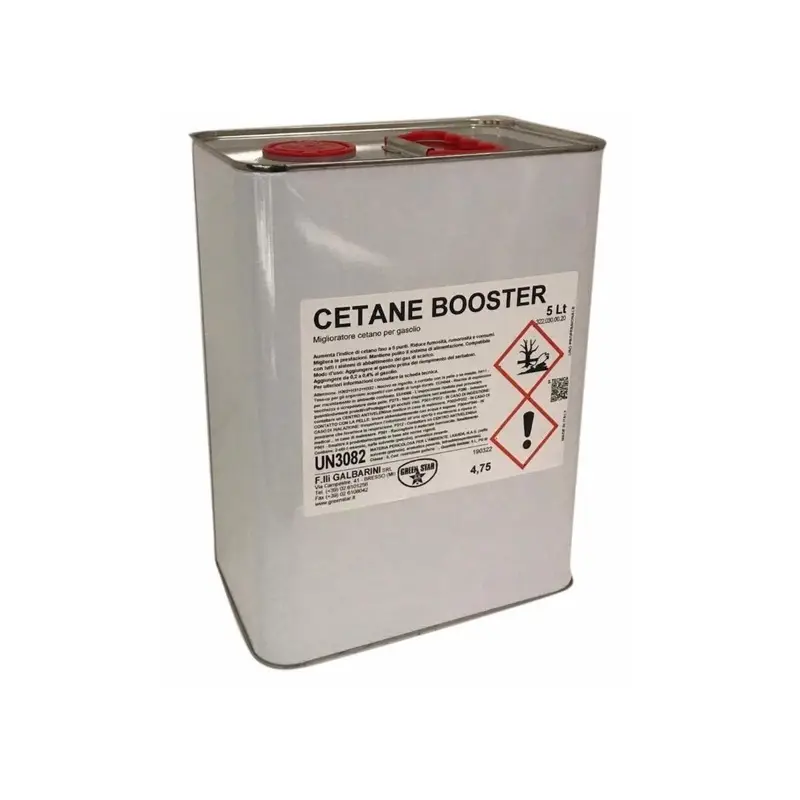 Additivo Diesel Cetane Booster 5 Litri Green Star Uso Professionale