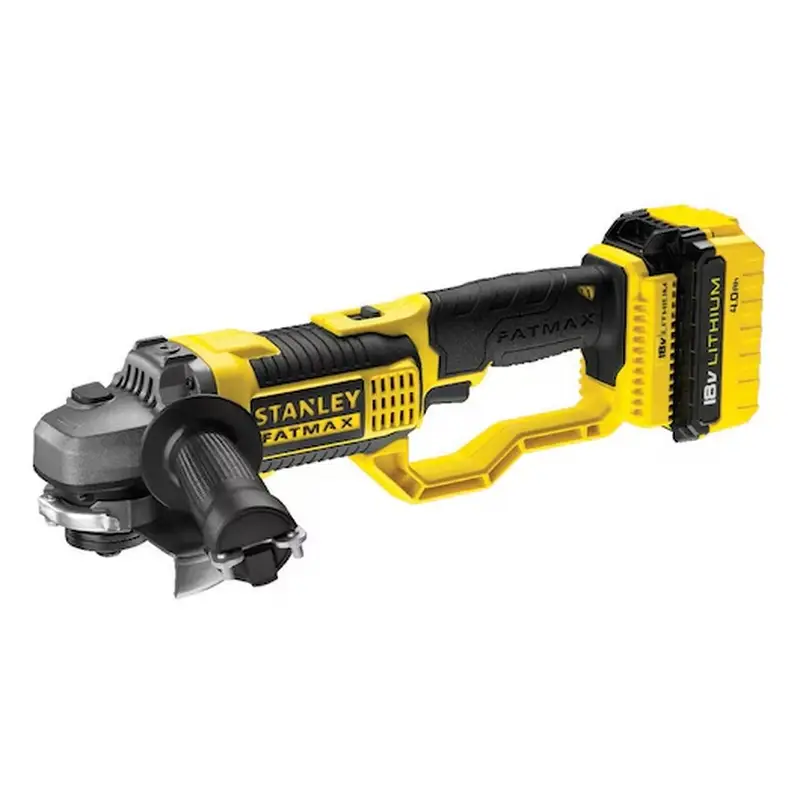 Smerigliatrice Angolare Stanley FatMax 18V 4.0Ah 125 mm con 2 Batterie