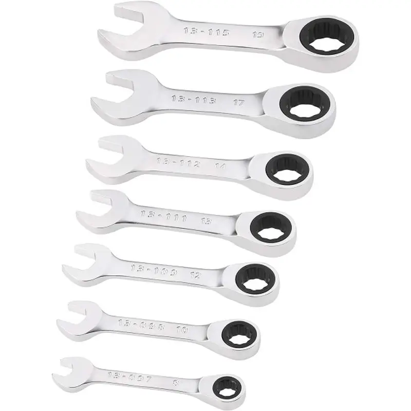 Set 7 Chiavi a Cricchetto Reversibili Stanley FatMax Corte