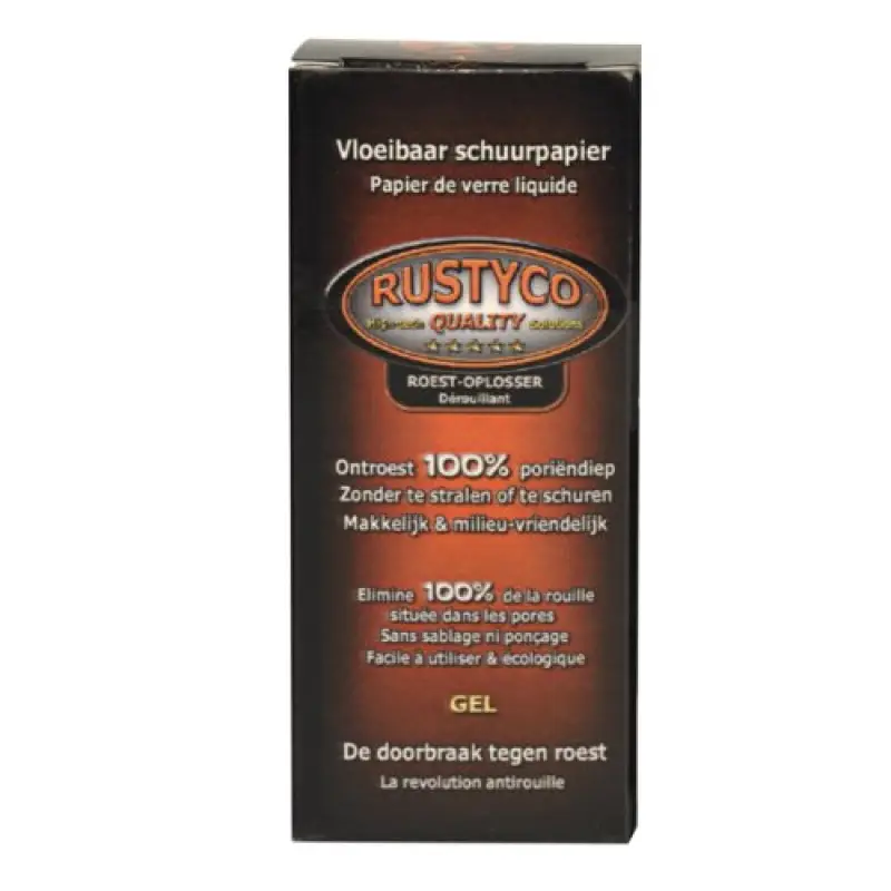 Gel Antiruggine Rustyco – Rimuove Ruggine Senza Carteggiare