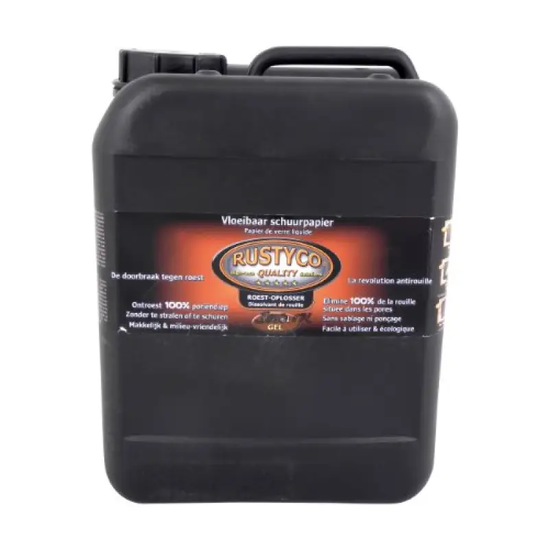Gel Antiruggine Rustyco 5 Litri – Rimuove Ruggine Senza Carteggiare