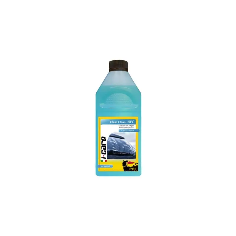 Liquido Lavavetri ENI I-CARE GLASS CLEAN -20°C 1L Antigelo Parabrezza Auto