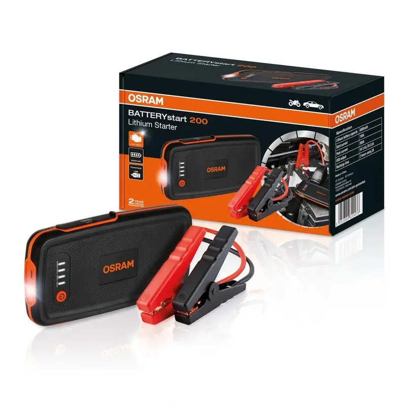 BATTERYstart 200 Avviatore 6000mAh 3L benzina
