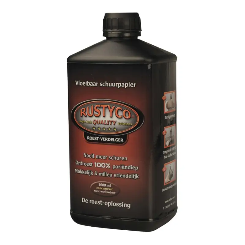 Gel Antiruggine Rustyco 1L Concentrato – Rimuove Ruggine Senza Carteggiare