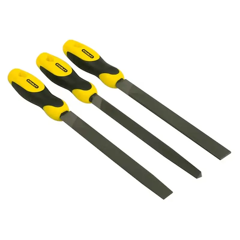 Set Lime Stanley 200 mm 3 Pezzi Acciaio Alto Carbonio