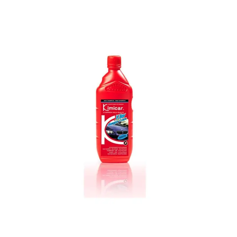 Shampoo Auto con Cera Kimicar Kilav 1L Lavaggio Manuale Carrozzeria