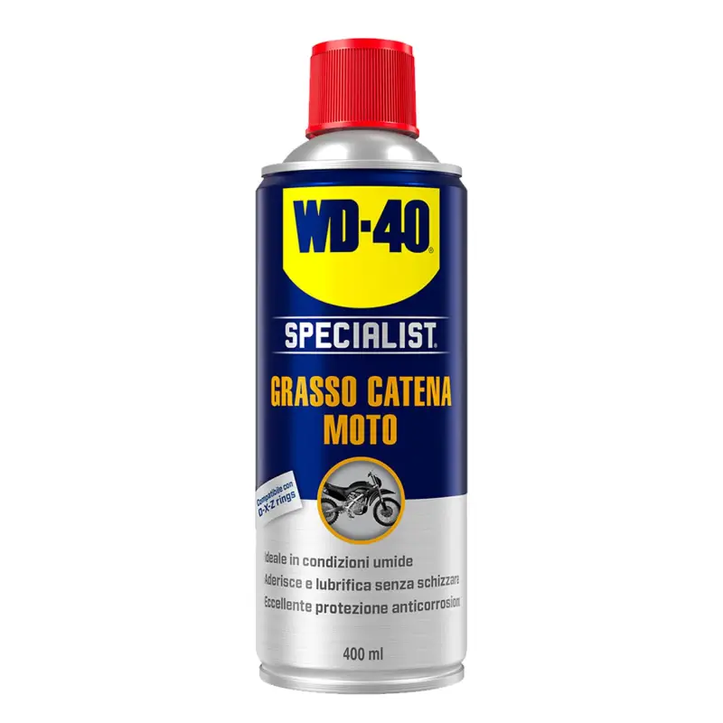 WD-40 Specialist Moto - Grasso Catena per Condizioni Umide